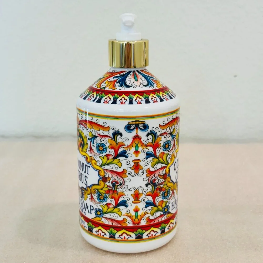🌼New🌼 Home and Body Company Villa Flora Hand Soap, Coconut Citrus, 21.5 fl.oz.